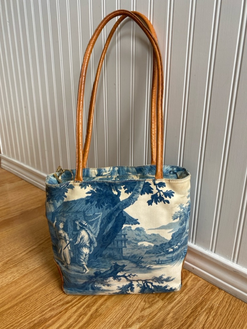 Paul Mayer Moods Blue Toile Bag